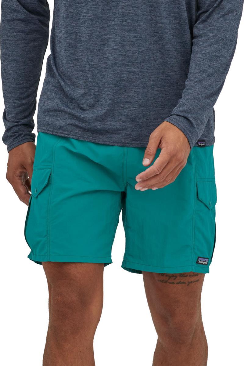 Bag Gi Shorts, 7" Inseam - Mens - borealis green 1