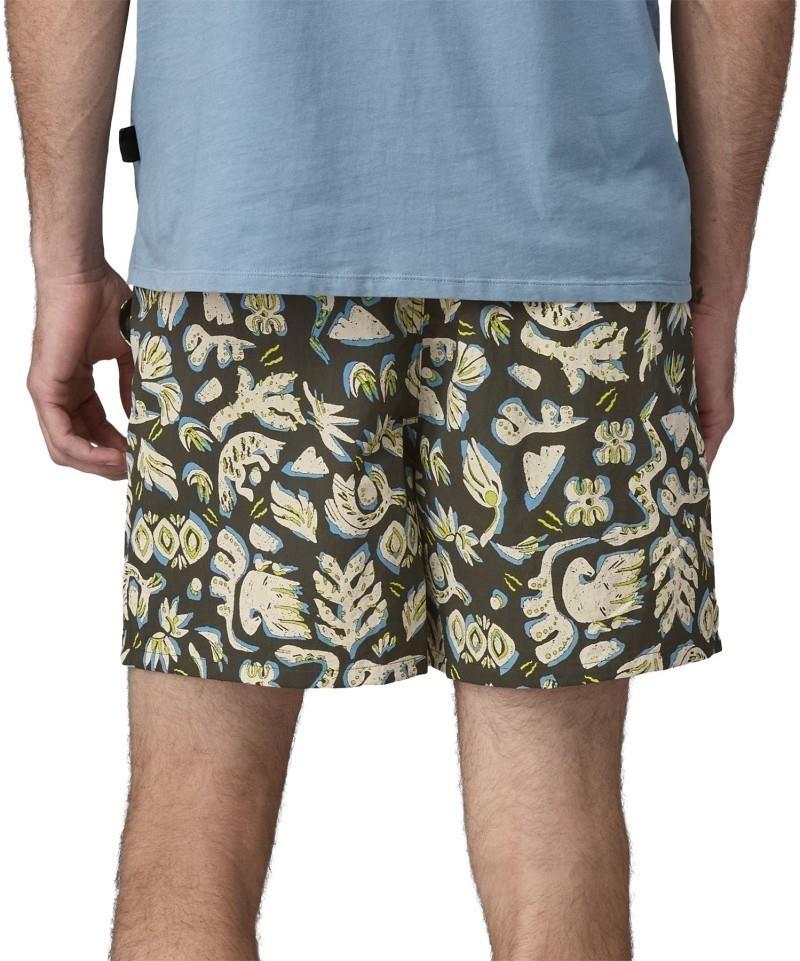 Baggies Shorts, 5" Inseam - Mens - across oceans / pine needle green 1
