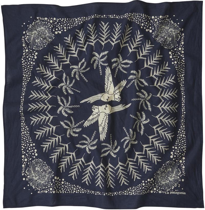 Bandana - Parrots Bandana / New Navy 1