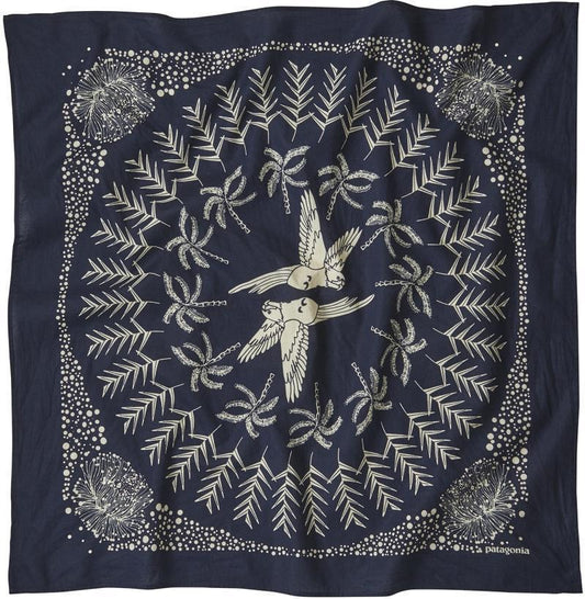Bandana - Parrots Bandana / New Navy 1