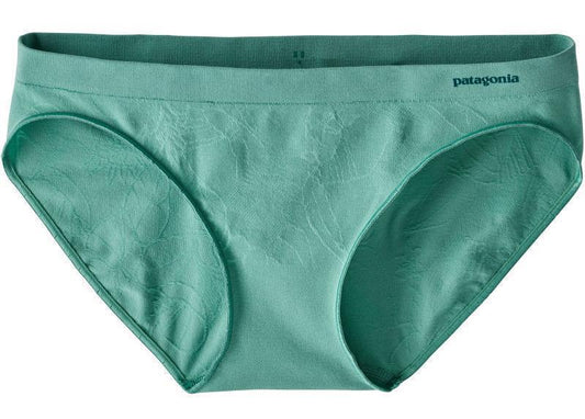 Barely Bikini - Womens - valley flora jacquard / beryl green 1