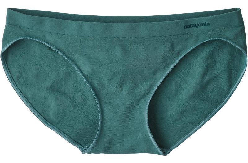Barely Bikini - Womens - valley flora jacquard / tasmanian teal 1