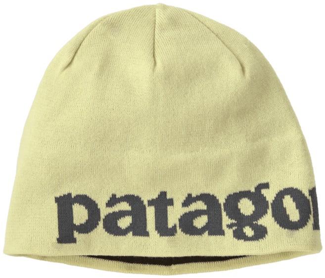 Beanie Hat - logo belwe / vellum green 1