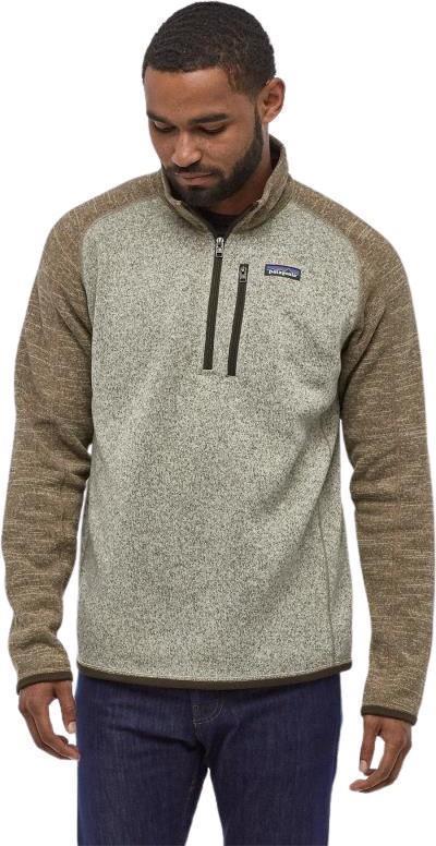 Better Sweater 1/4 Zip - Mens - Bleached Stone w/Pale Khaki 2