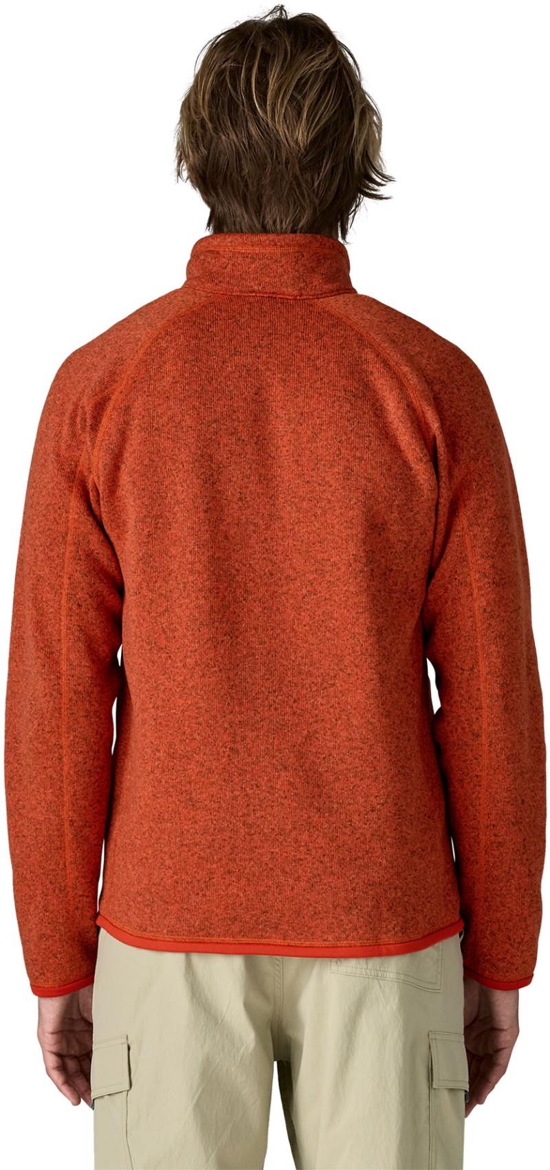Better Sweater 1/4 Zip - Mens - coal orange 1