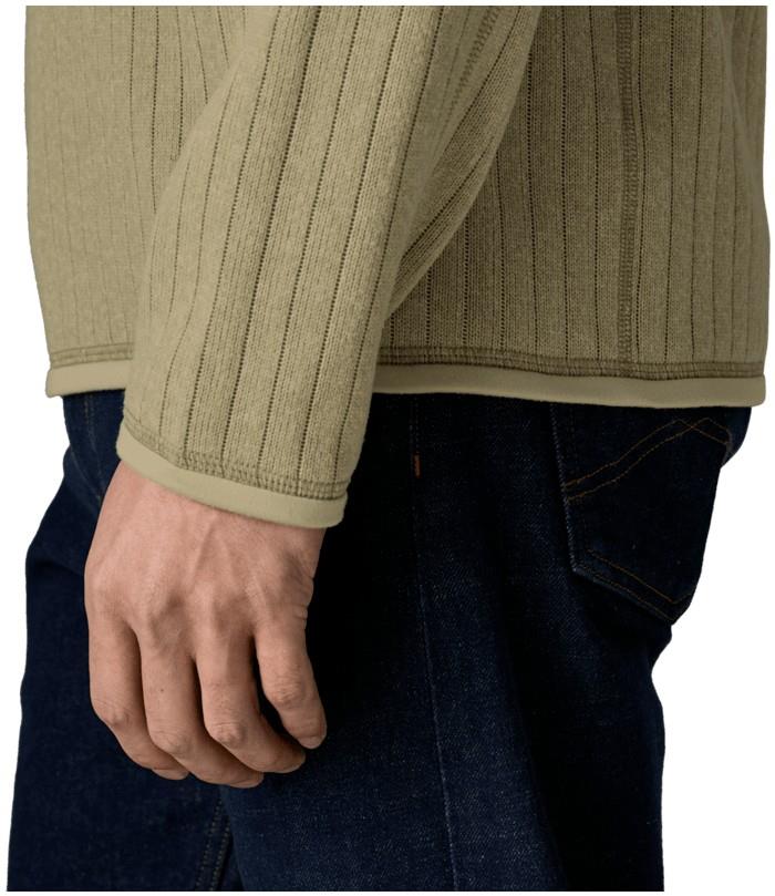 Better Sweater 1/4 Zip - Mens - weathered stone rib knit 1