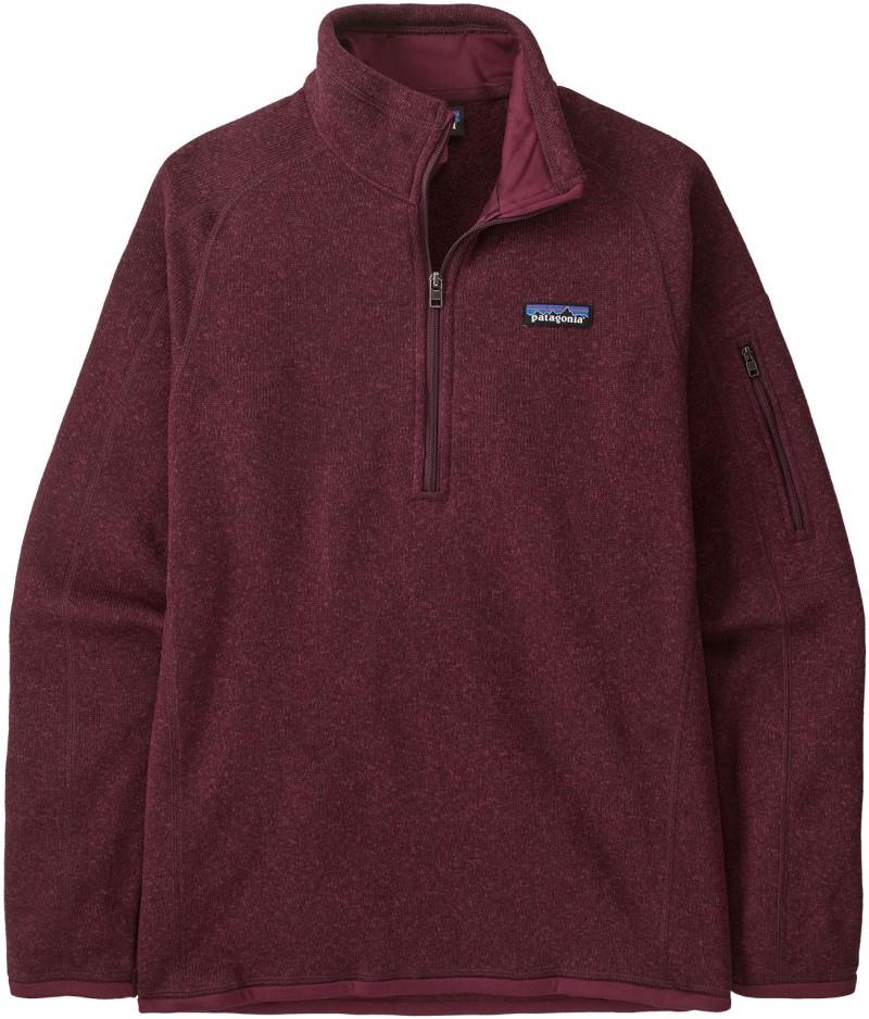 Better Sweater 1/4 Zip - Womens - berry fig 1