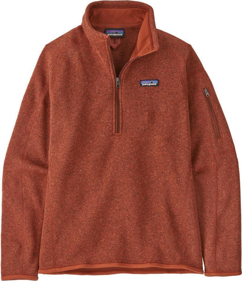 Better Sweater 1/4 Zip - Womens - burnished red 1