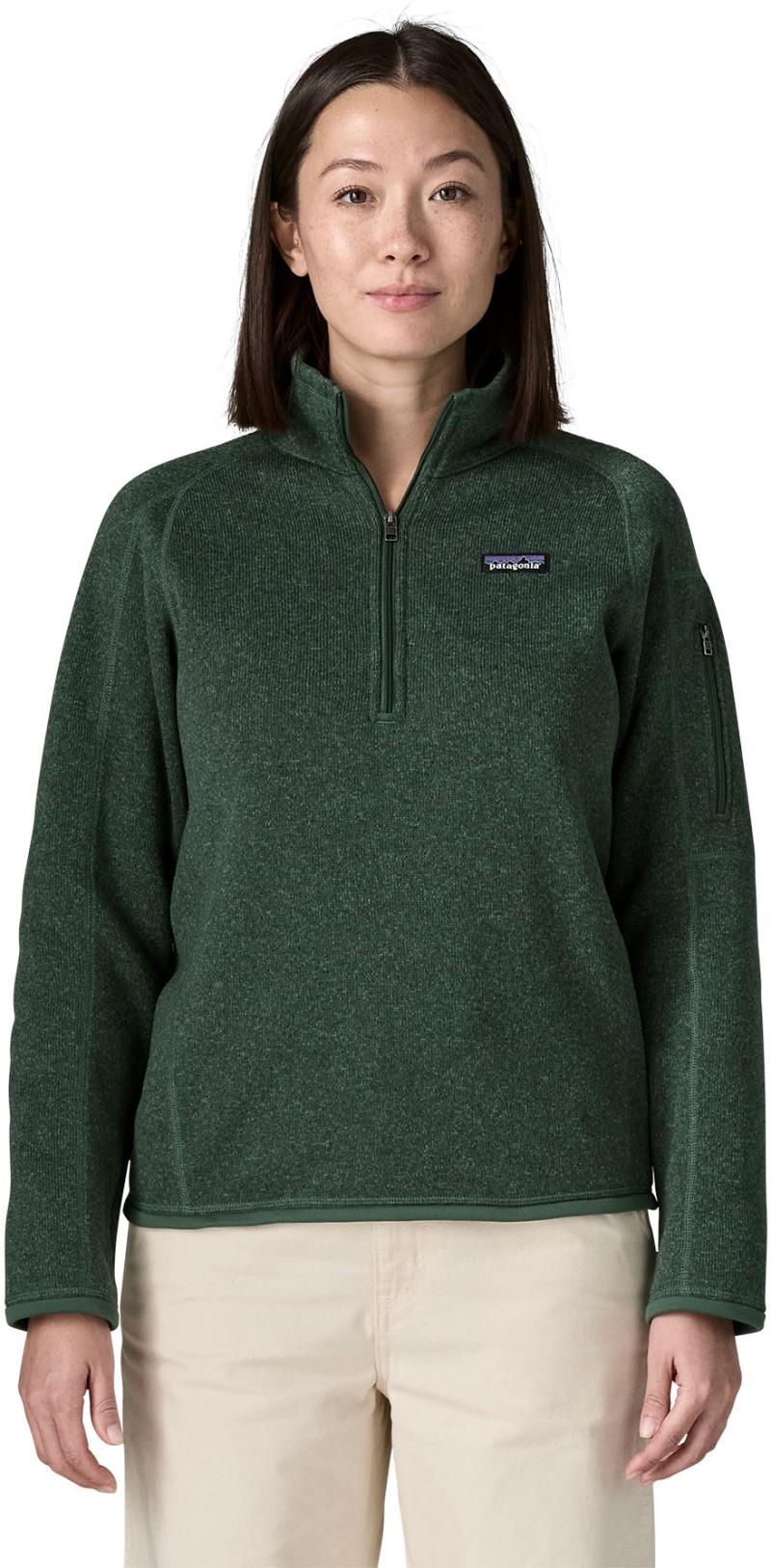 Better Sweater 1/4 Zip - Womens - canopy green 1