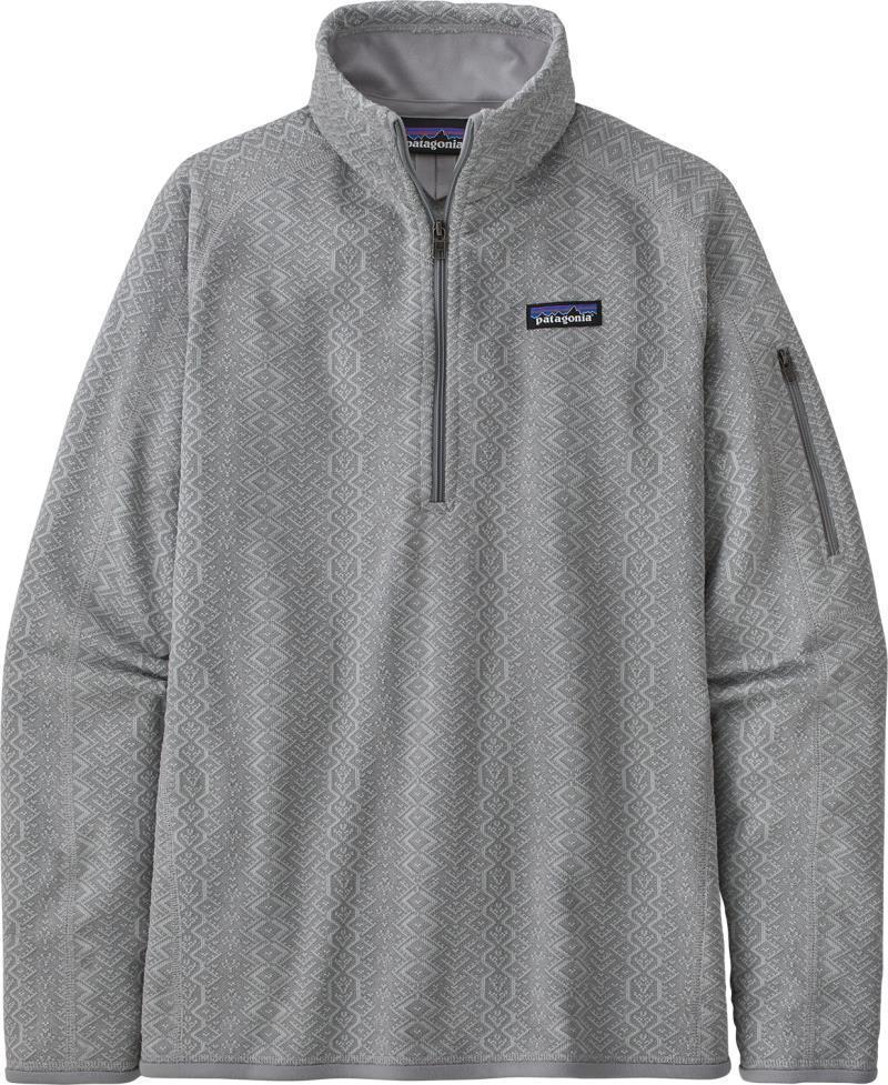 Better Sweater 1/4 Zip - Womens - frozen jaquard / salt grey 1