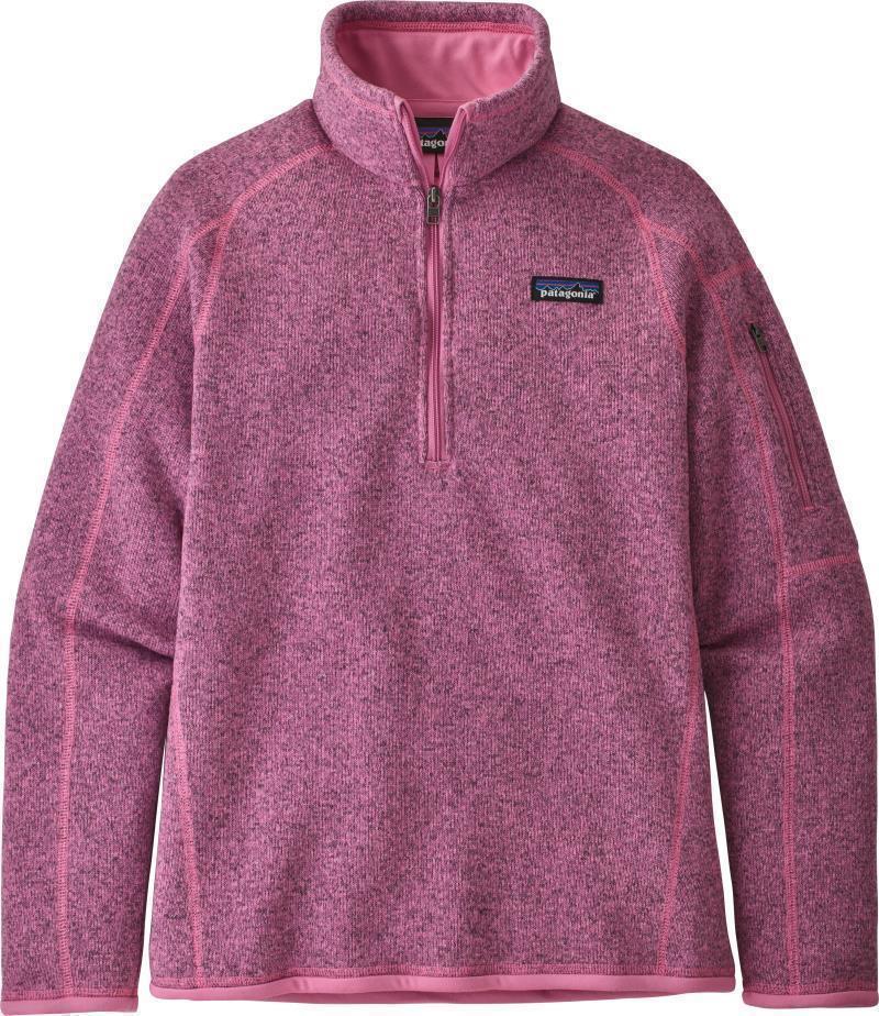 Better Sweater 1/4 Zip - Womens - marble pink 1