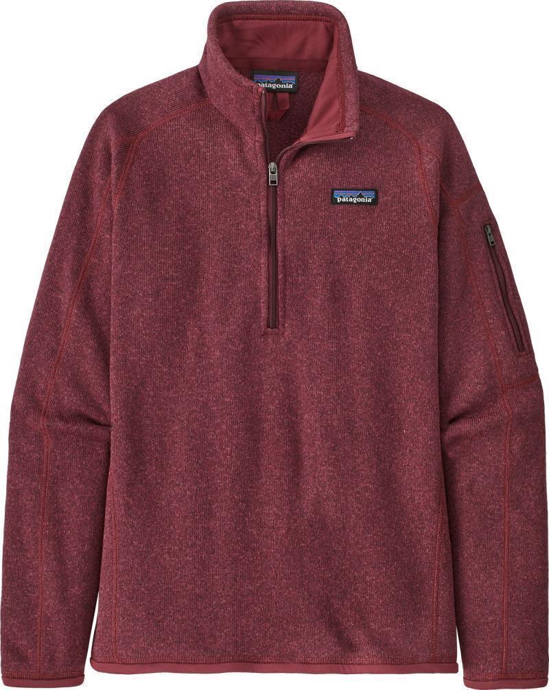 Better Sweater 1/4 Zip - Womens - sequoia red 1