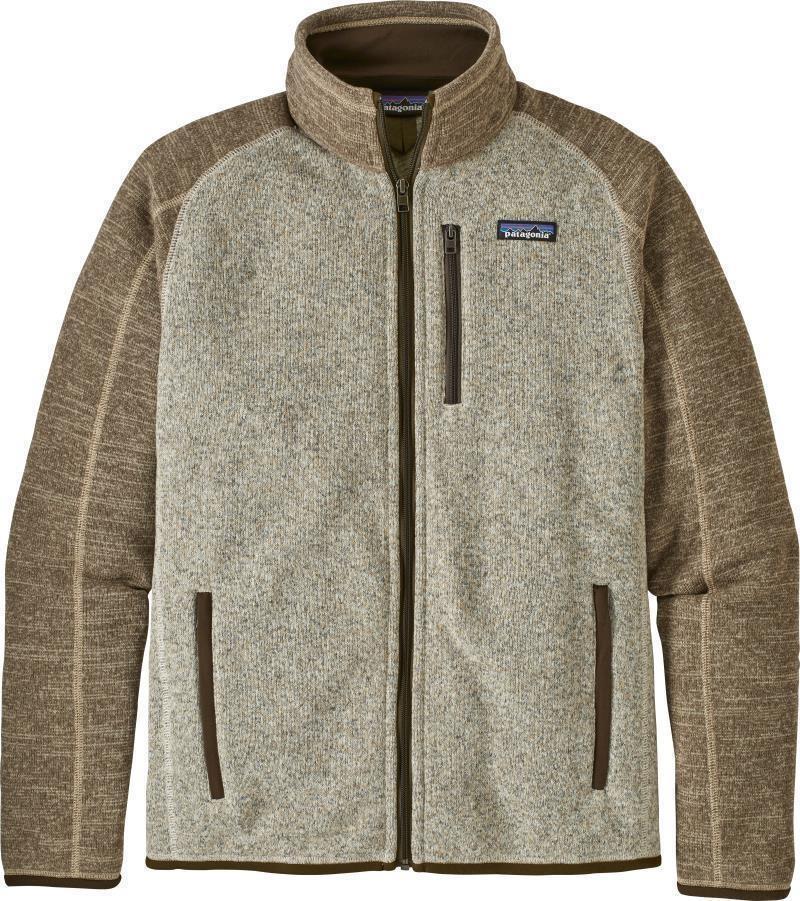 Better Sweater Jacket - Mens - bleached stone w/pale khaki 1