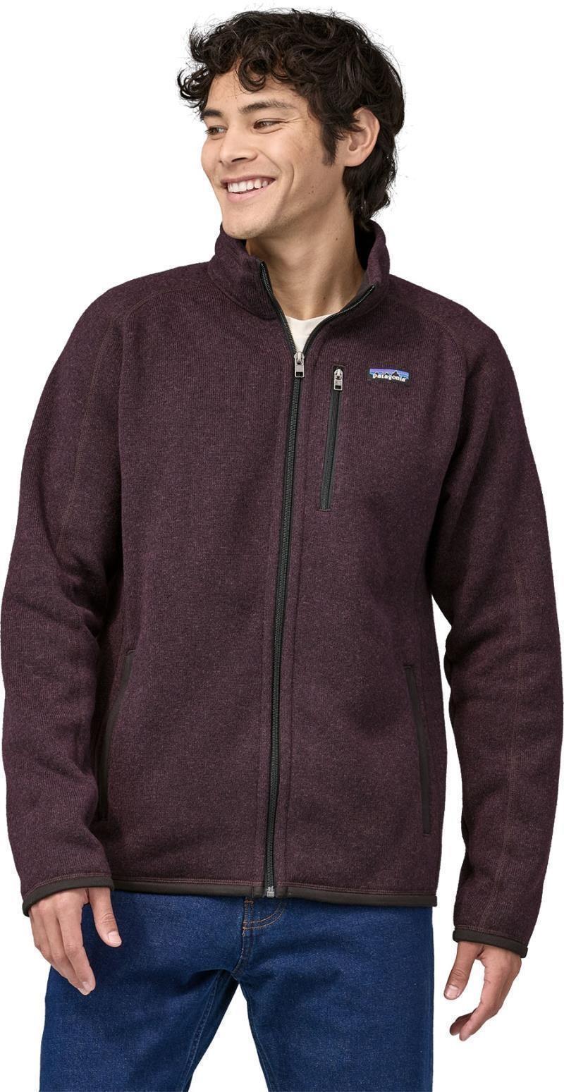 Better Sweater Jacket - Mens - obsidian plum 1