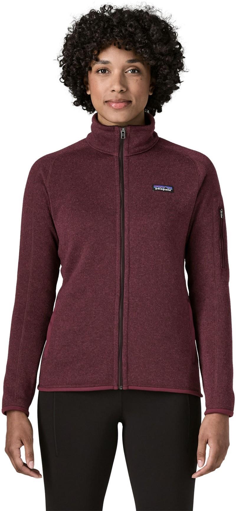 Better Sweater Jacket - Womens - berry fig 1