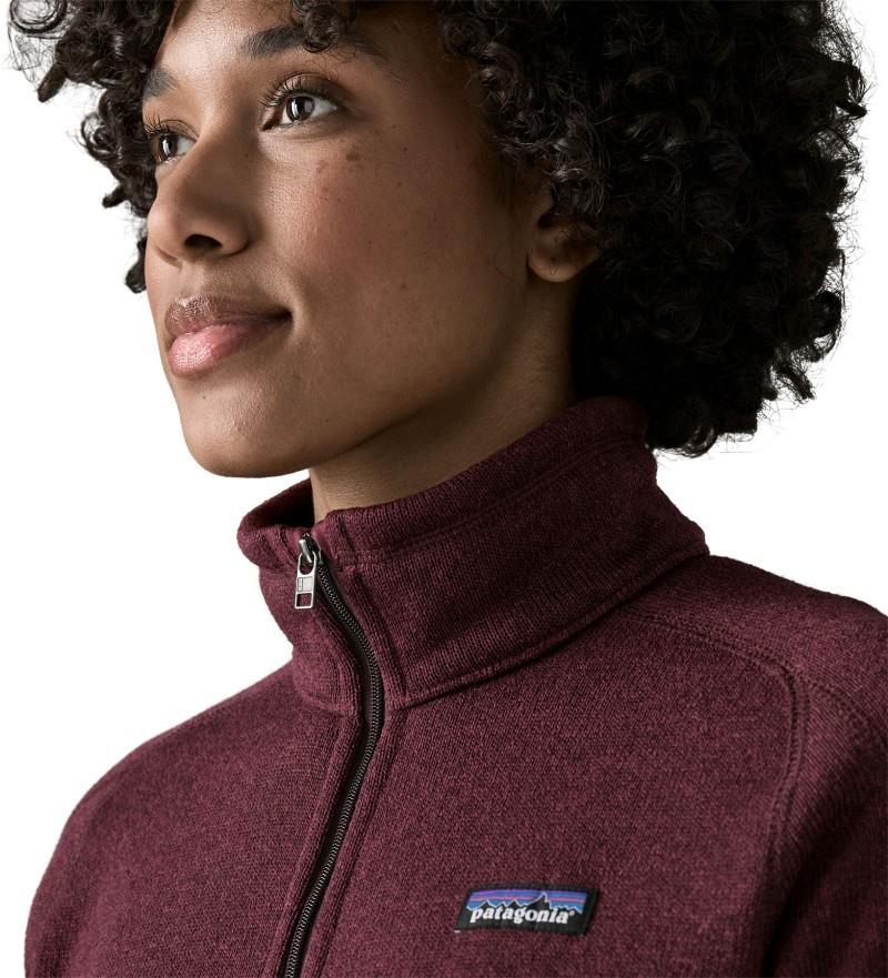 Better Sweater Jacket - Womens - berry fig 1