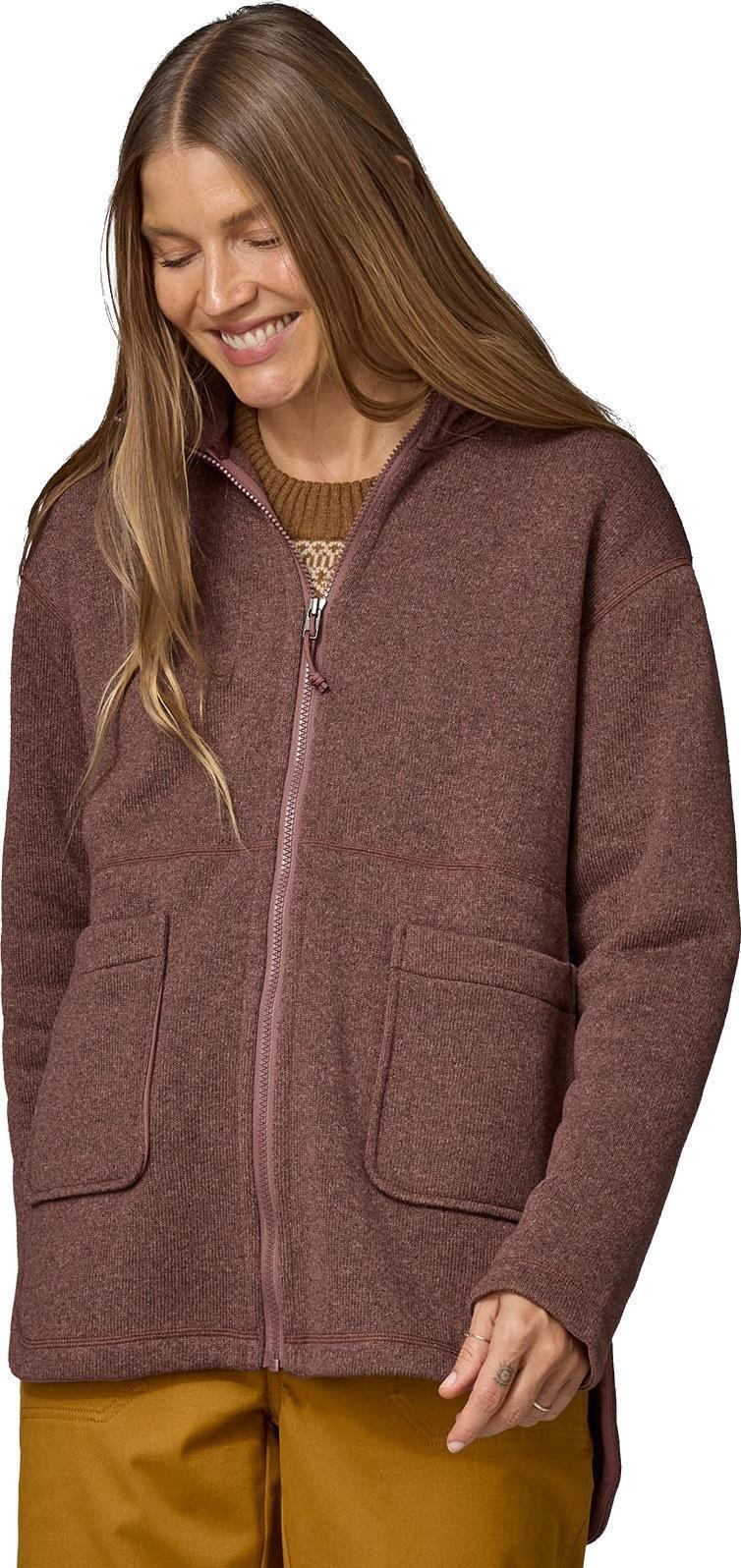 Better Sweater Oversized Coat - Womens - dulse mauve 1