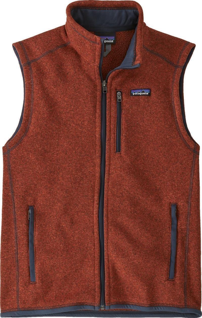 Better Sweater Vest - Mens - burnished red 1