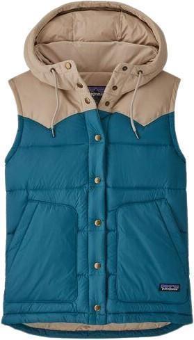Bivy Hooded Vest - Womens - Wavy Blue 1