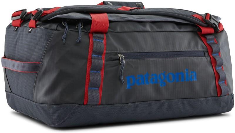 Black Hole Duffel 40L - smolder blue w/amanita red 1
