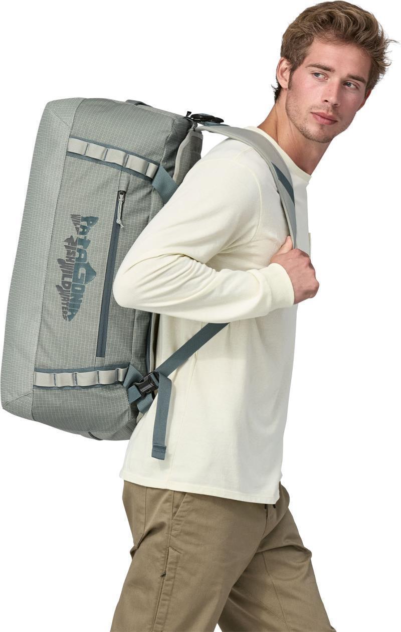 Black Hole Duffel 55L - Wild Waterline / Sleet Green 4