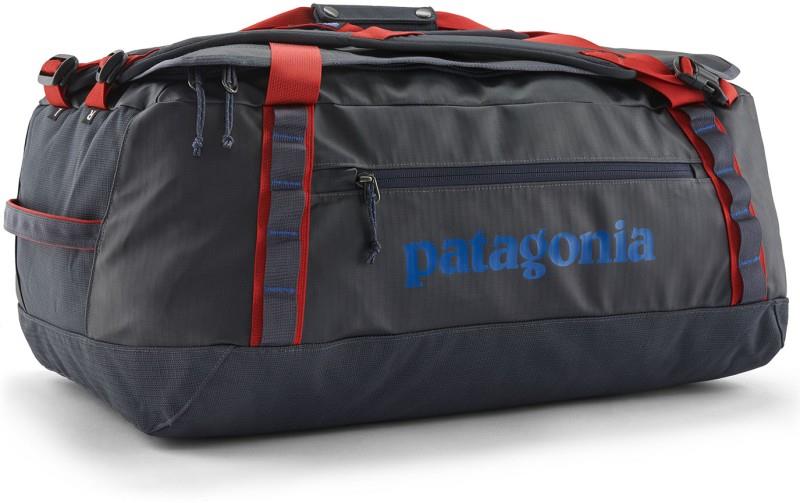 Black Hole Duffel 55L - smolder blue w/amanita red 1