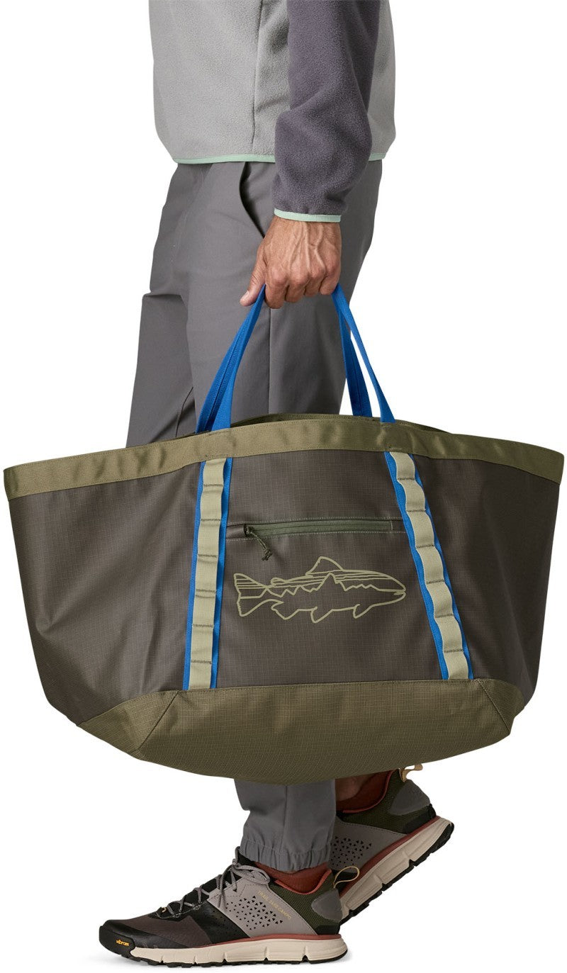 Black Hole Gear Tote - basin green w/fitz trout 1