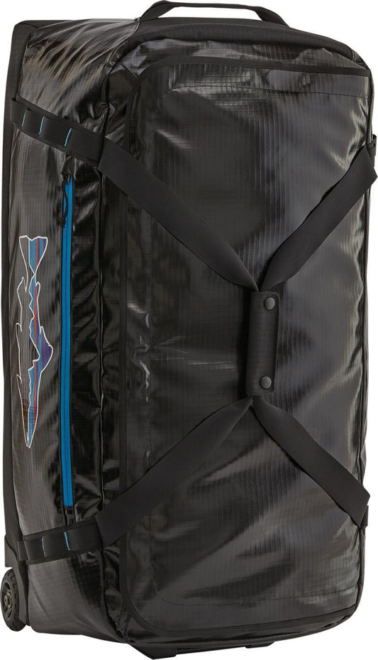 Black Hole Wheeled Duffel 100L - Black w/Fitz Trout 1