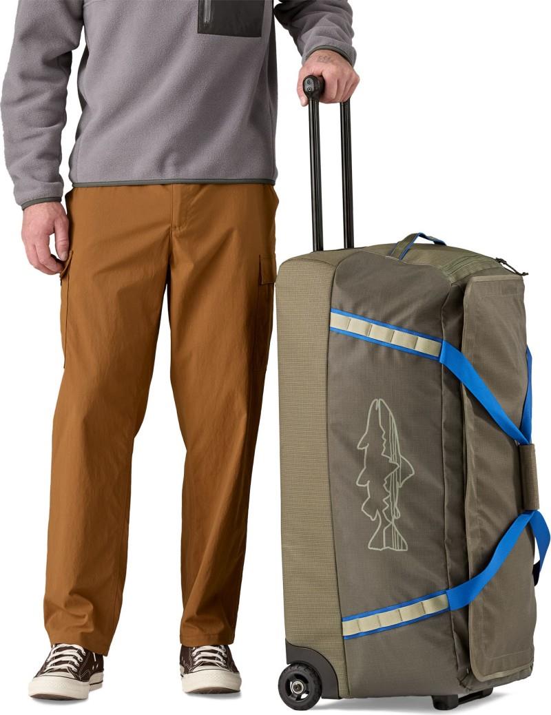 Black Hole Wheeled Duffel 100L - basin green 1