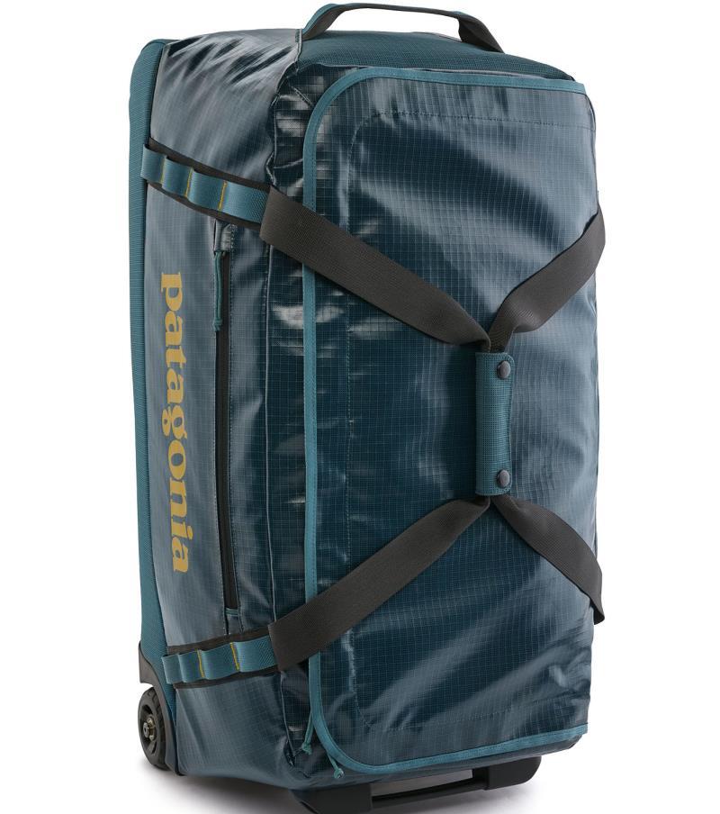 Black Hole Wheeled Duffel 70L - Abalone Blue w/Ink Black 1