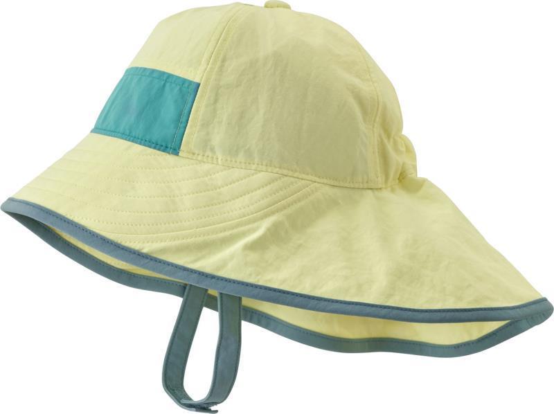 Block-the-Sun Hat - Baby - Isla Yellow w/Iggy Blue 1