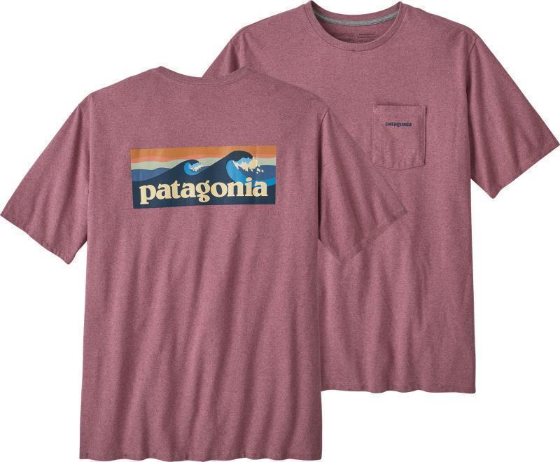 Boardshort Logo Pocket Responsibili-Tee - Mens - Evening Mauve 1