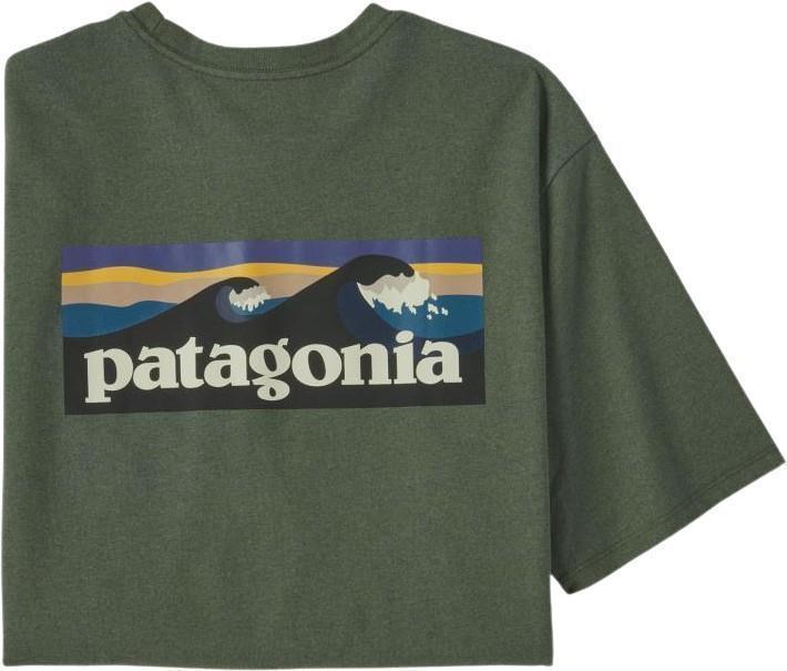 Boardshort Logo Pocket Responsibili-Tee - Mens - Hemlock Green 1