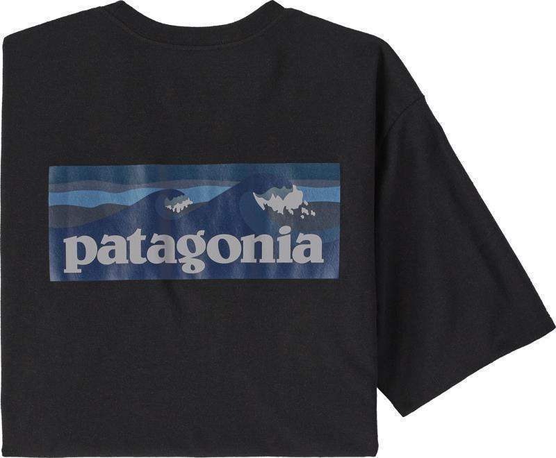 Boardshort Logo Pocket Responsibili-Tee - Mens - Ink Black 1