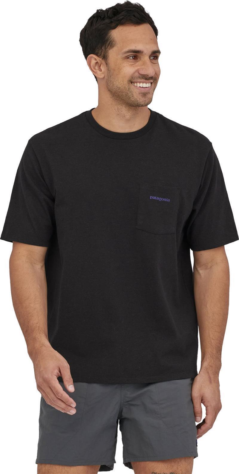 Boardshort Logo Pocket Responsibili-Tee - Mens - Ink Black 2