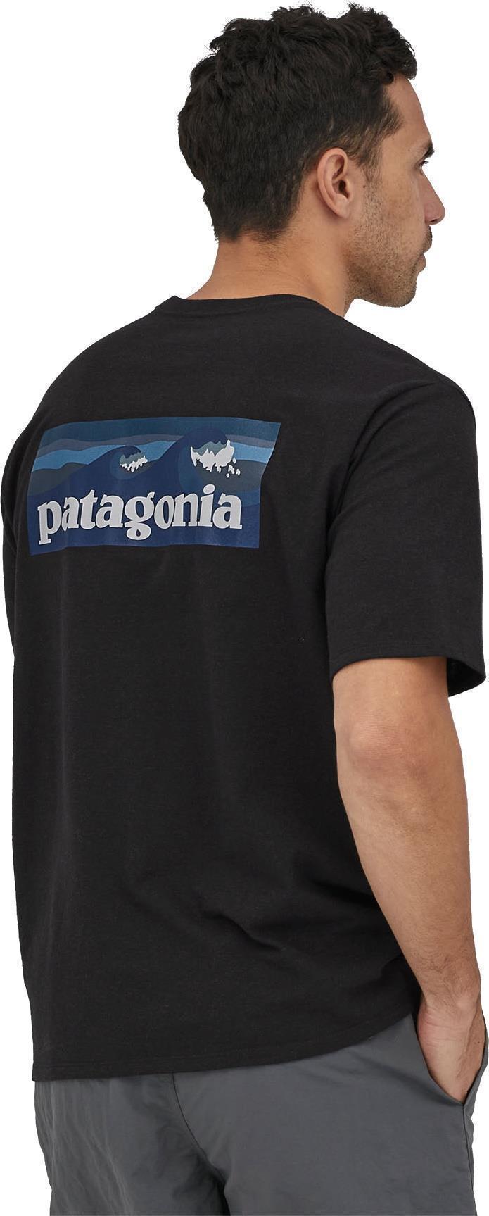 Boardshort Logo Pocket Responsibili-Tee - Mens - Ink Black 3