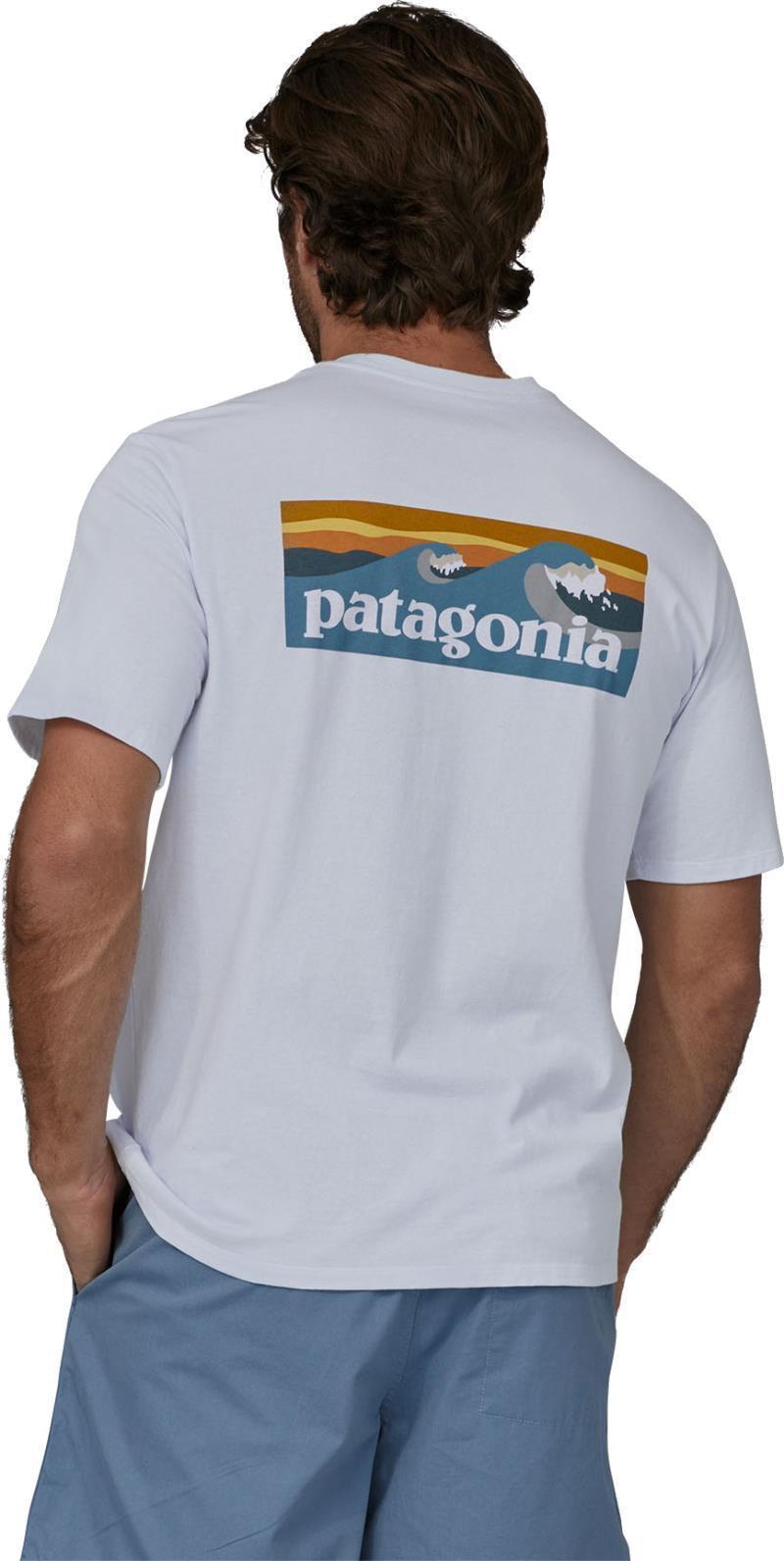Boardshort Logo Pocket Responsibili-Tee - Mens - White 3