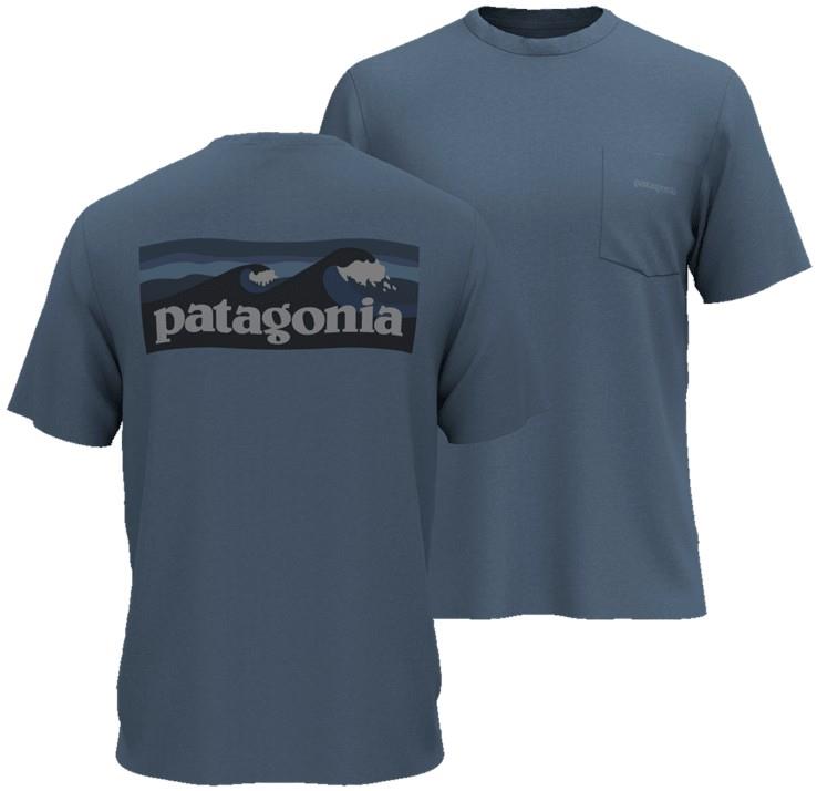 Boardshort Logo Pocket T-Shirt - Mens - freshwater blue 1