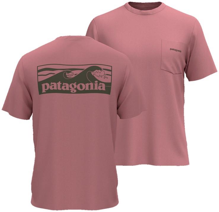 Boardshort Logo Pocket T-Shirt - Mens - spoonbill pink 1