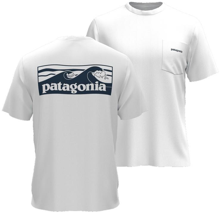 Boardshort Logo Pocket T-Shirt - Mens - white 1