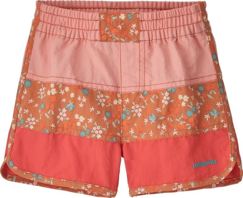 Boardshorts - Baby - coral w/flamingo pink 1