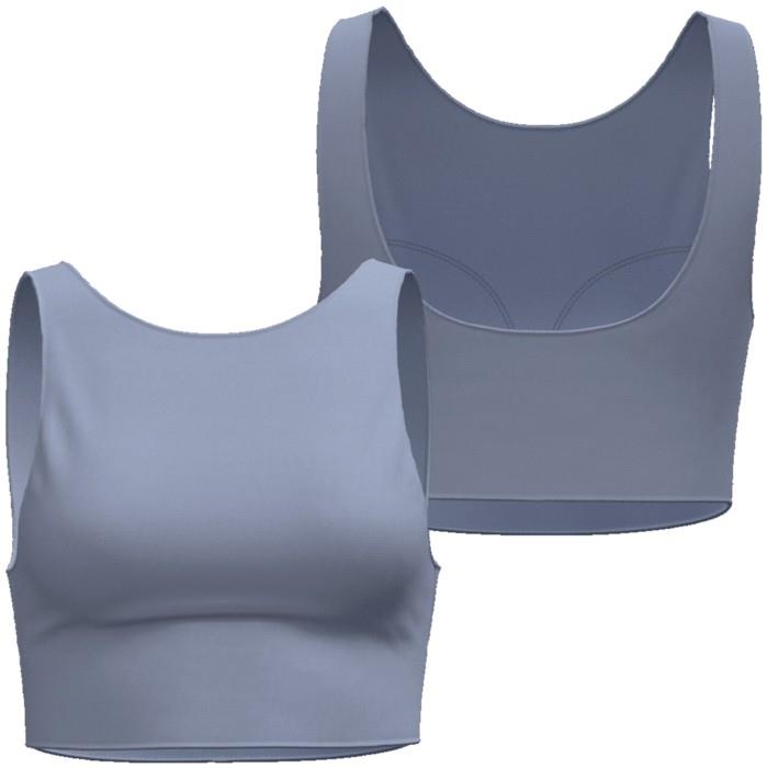 Boat-Neck Top - Womens - ghost blue 1