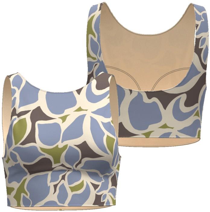 Boat-Neck Top - Womens - intertidal small / ghost blue 1