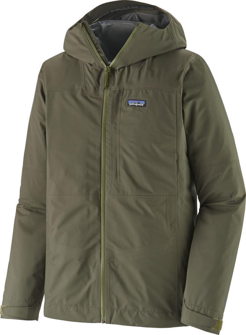 Boulder Fork Rain Jacket - Mens - Basin Green 1