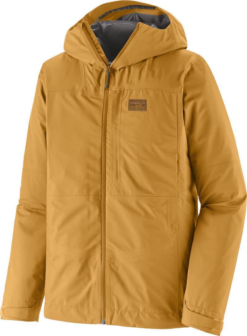 Boulder Fork Rain Jacket - Mens - Pufferfish Gold 1