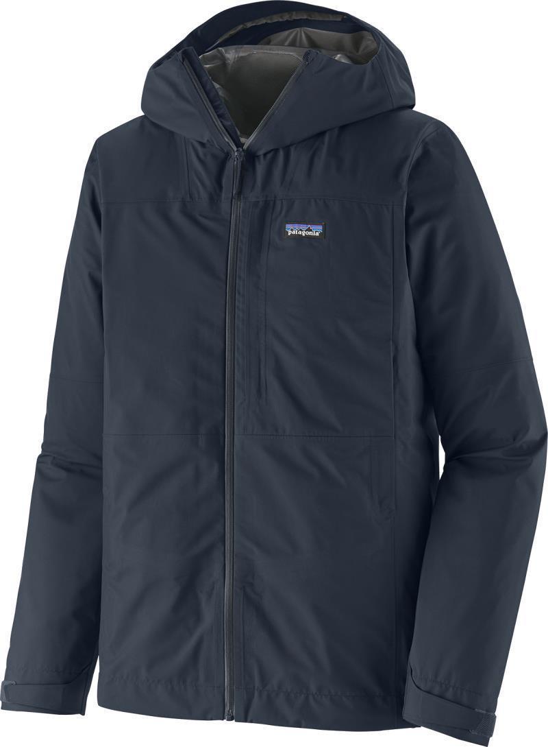 Boulder Fork Rain Jacket - Mens - Smolder Blue 1