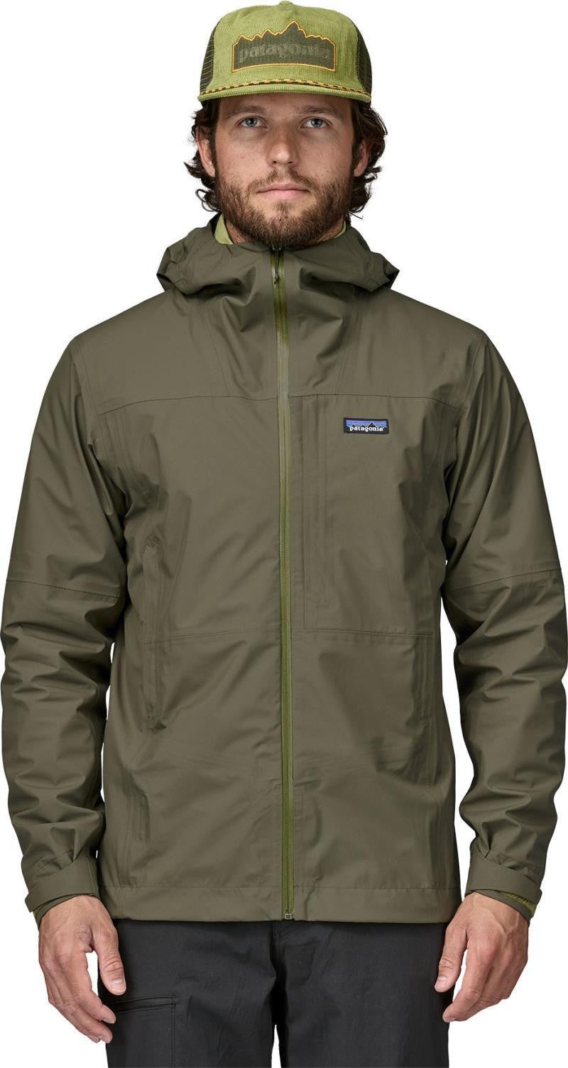 Boulder Fork Rain Jacket - Mens - basin green 1