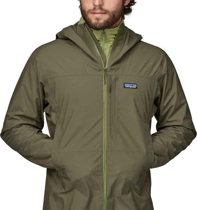 Boulder Fork Rain Jacket - Mens - basin green 1