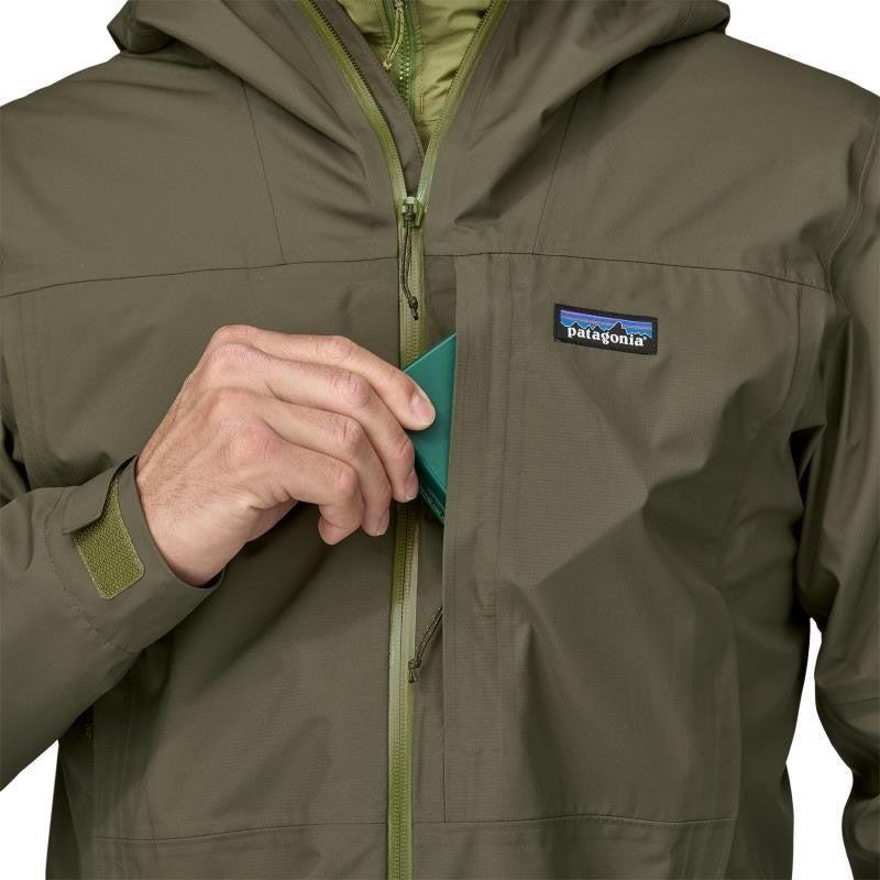 Boulder Fork Rain Jacket - Mens - basin green 1