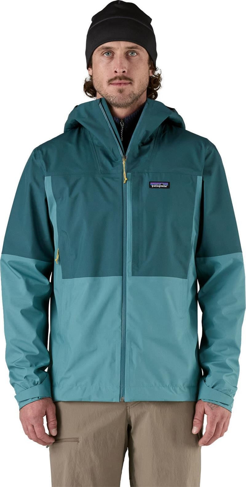 Boulder Fork Rain Jacket - Mens - wetland blue 1